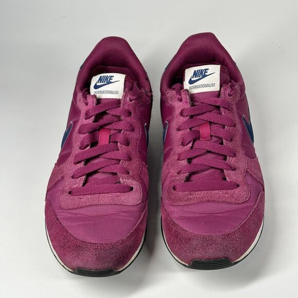 Nike Women's Internationalist Low True Berry/Blue US Size 9.5 - 828407-616 - Picture 3 of 16